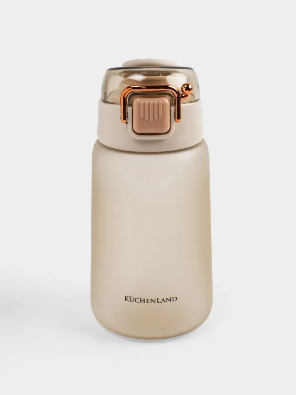 Бутылка для воды, 500 мл, пластик, бежевая, Aquatic, image-0