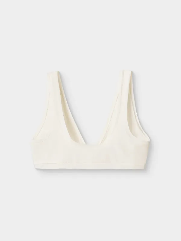 Бюстгальтер-бра, өлшемі M, полиамид/эластан К, сүт түстес, Yufemi, image-1