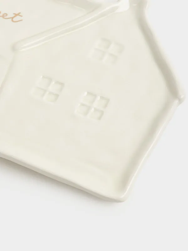 Блюдо, 22х15 см, Дом, Snow sparks, image-3