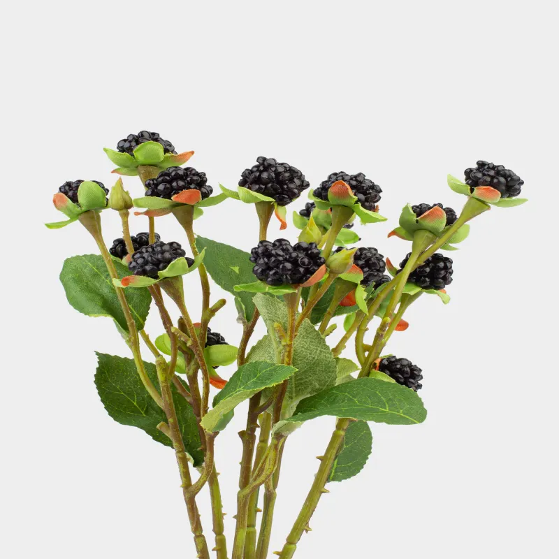 Букет искусственный, 30 см, пластик/полиэстер, Ежевика, Fruit decor, image-4
