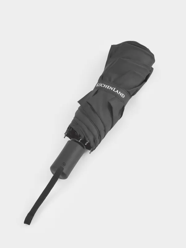 Қолшатыр, 57 см, жиналмалы, автоматты, эпонж, қара, Ray light, image-5