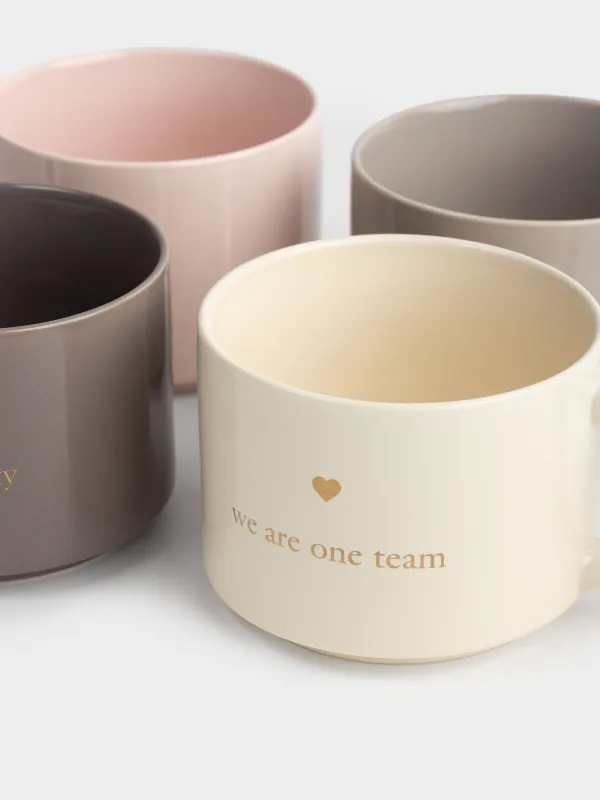 Саптыаяқ, 350 мл, 4 дана, фарфор N, түс, Отбасы, Dynasty, image-2