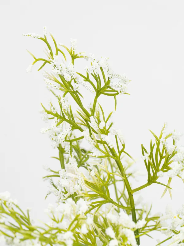 Букет декоративный, 34 см, пластик/бумага, Белые цветы, Flower garden, image-3