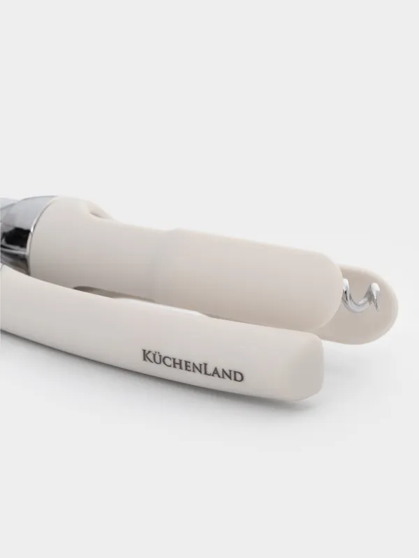 Иінтіректі штопор, 17 см, металл/пластик, Fastie, image-4