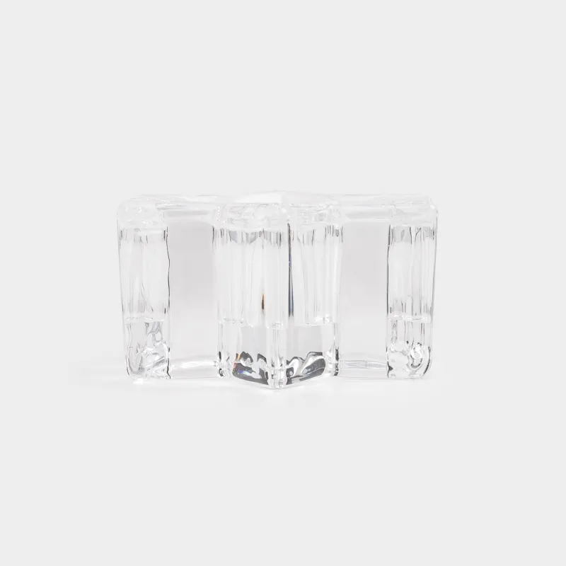 Подсвечник, 6x2 см, для тонкой свечи, стекло, Звезда, Star, image-2