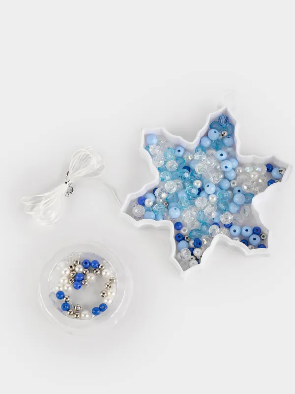 Набор для творчества, 12 см, создание украшений, пластик, Снежинка, Creative armlet, image-0