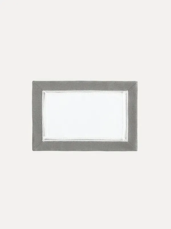 Аспаптарға арналған майлық, 30х45 см, 2 дана, полиэстер, тікбұрышты, ақ-сұр, Milky way, image-0