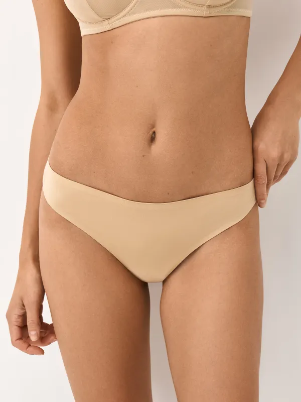 Әйелдер іш киімі, өлшемі L, полиамид/эластан, сарғылт-қоңыр, Бразилиана, Telminha, image-1