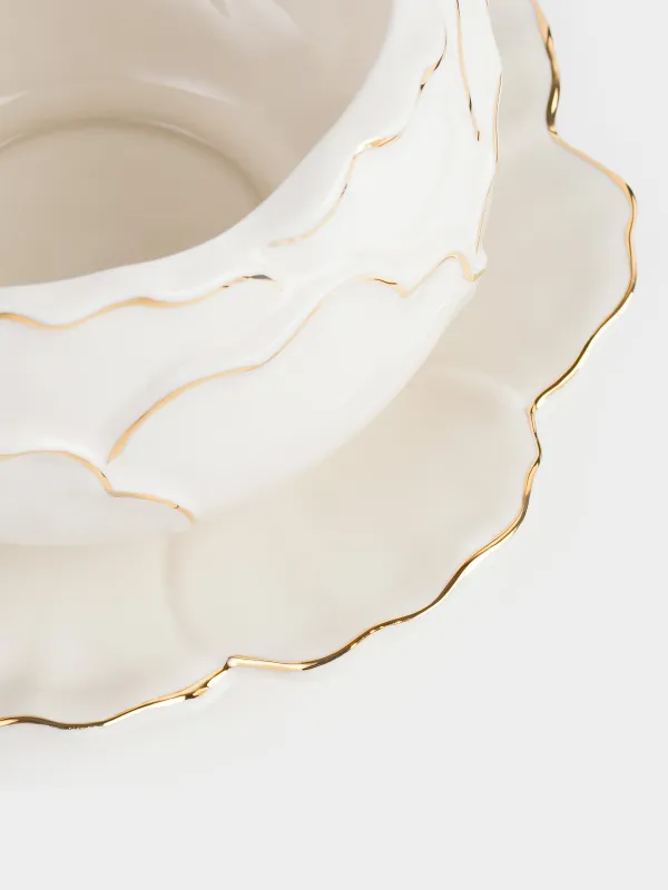 Пара чайная для завтрака, 400 мл, Пион, Bloome, image-2