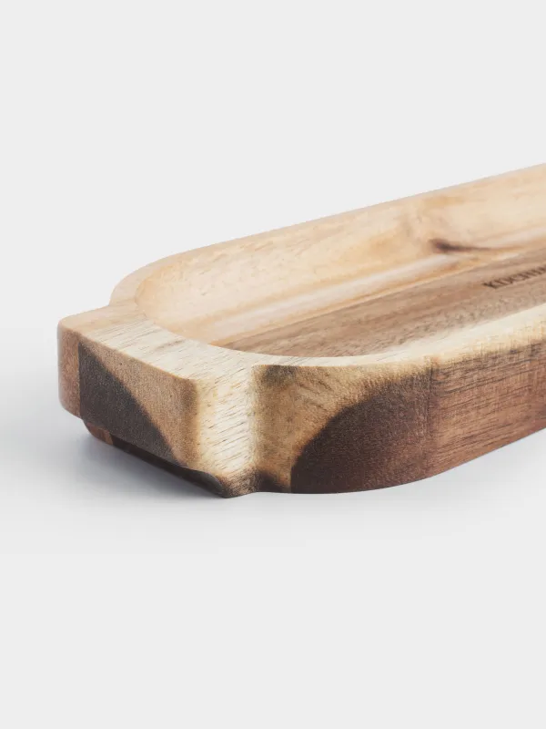 Блюдо сервировочное, 35x11 см, с ручками, Noble tree, image-5