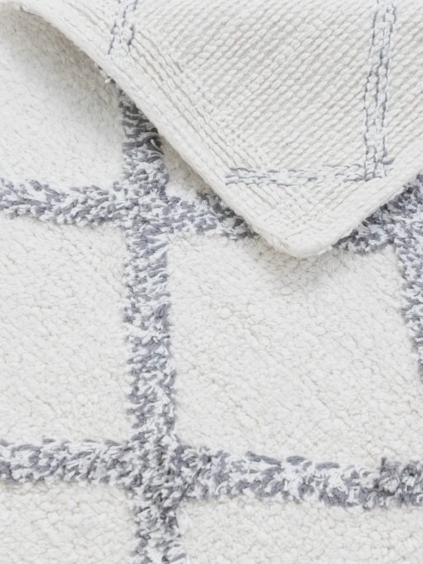 Кілемше, 50х80 см, мақта, сарғылт, Ромбтар, Rhombic, image-4