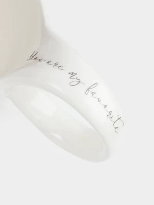 Кружка, 400 мл, керамика D, белая, Тыквы, Forest symphony, image-3