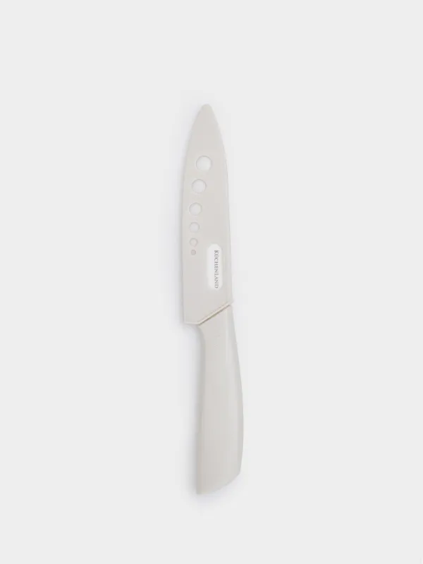 Нож для нарезки, 13 см, с чехлом, керамика/пластик, молочный, Regular, image-5