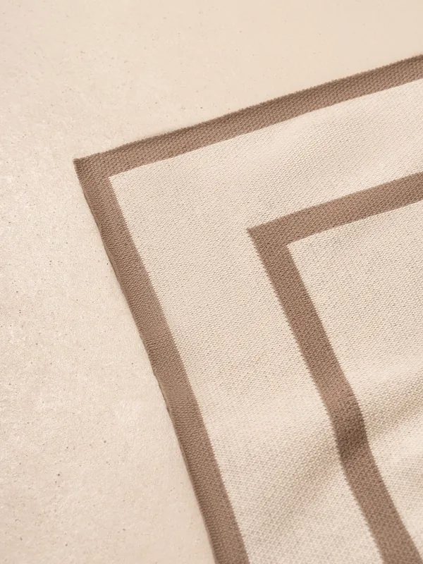 Плед, 130х170 см, хлопок, коричневый, Скетч лошадей, Horse, image-4