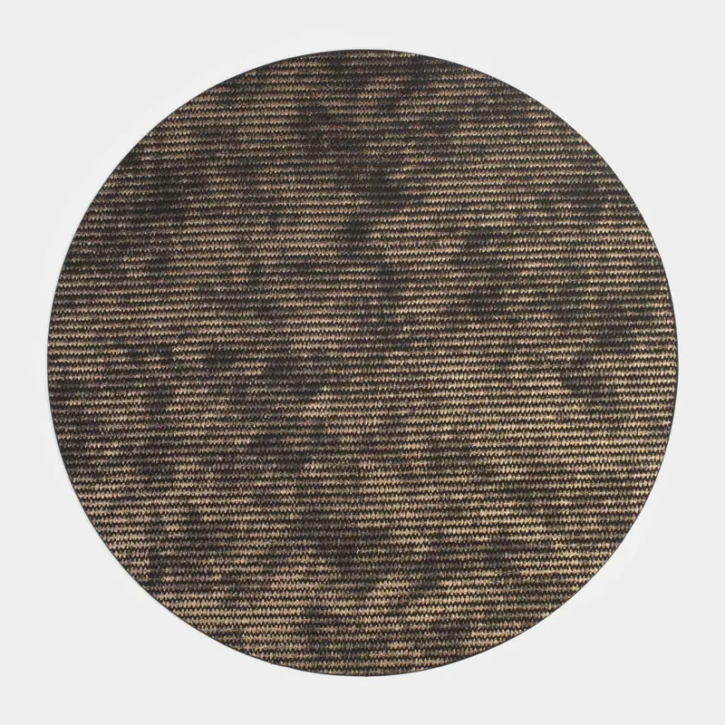 Аспаптарға арналған майлық, 38 см, ПВХ/полиэстер, дөңгелек, қара және алтын, Rock