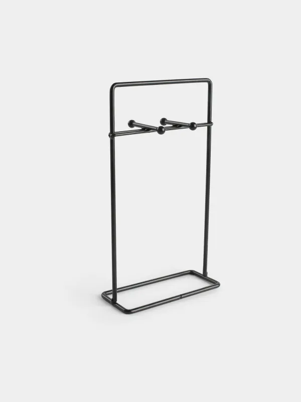 Кесу тақтасы,, 22х14 см, 4 дана, тұғырда, бамбук/болат, тікбұрышты, Bamboo, image-7