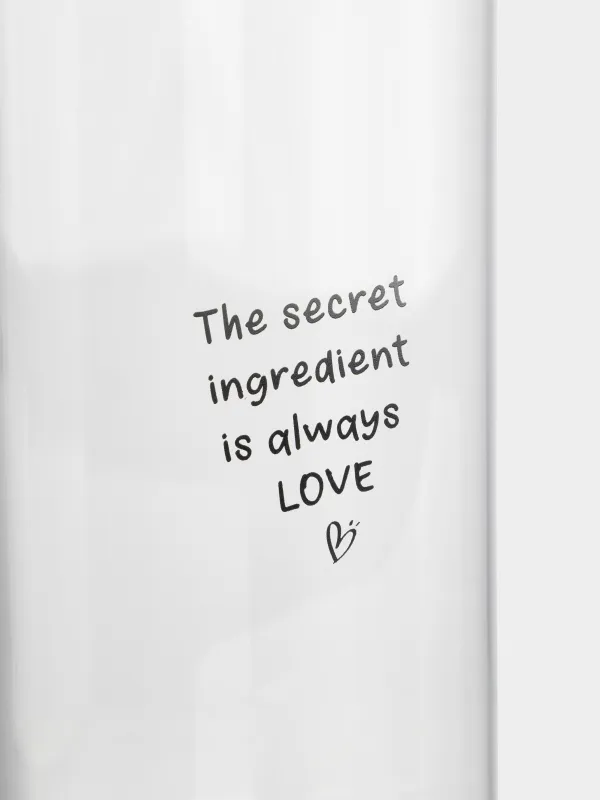 Банка для сыпучих продуктов, 1,6 л, Янтарная крышка, Amber font, image-1