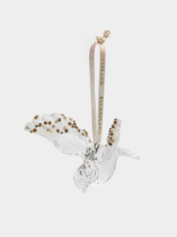 Игрушка елочная, 9 см, Птица, Figure crystal, image-1