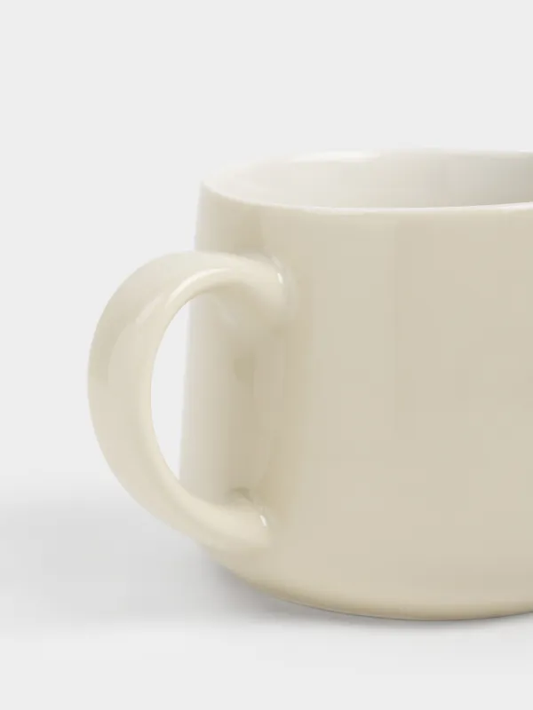 Саптыаяқ, 350 мл, фарфор Р, сүт түстес, Ішінде үйрек, Duck, image-3