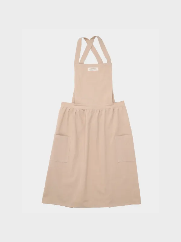 Алжапқыш көйлек, 79х88 см, мақта, сарғылт қоңыр, Vintage kitchen, image-0