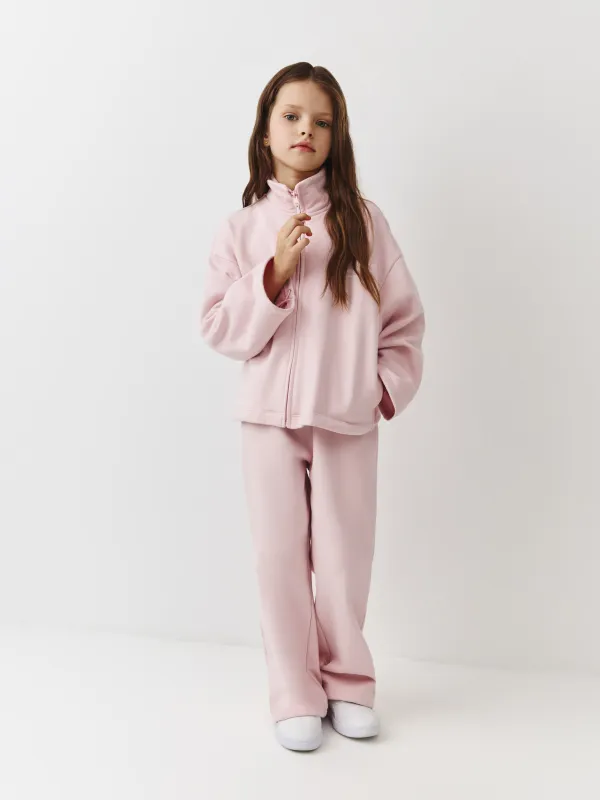 Балалар шалбары, өлшемі 104 см, мақта К, қыздарға арналған, қызғылт, Maryam, image-2