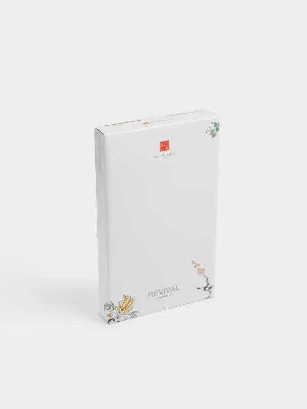 Блюдо, 30х18х см, фарфор N, овальное, бело-золотистое, Кинцуги, Revival, image-6