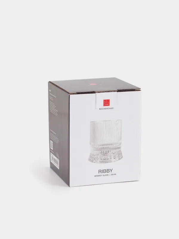 Виски стақаны, 8 см, 250 мл, тұғырда, Р шынысы, Ribby, image-4
