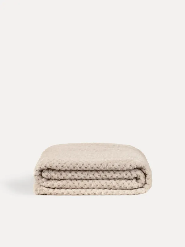 Көрпе, 140х190 см, фланель, бежевый, тор, фланель, image-6