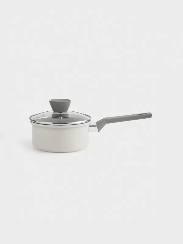 Ыдыс-аяқ жиынтығы, 4 PR, қапталған, алюминий, сарғылт қоңыр, дәмді, image-3