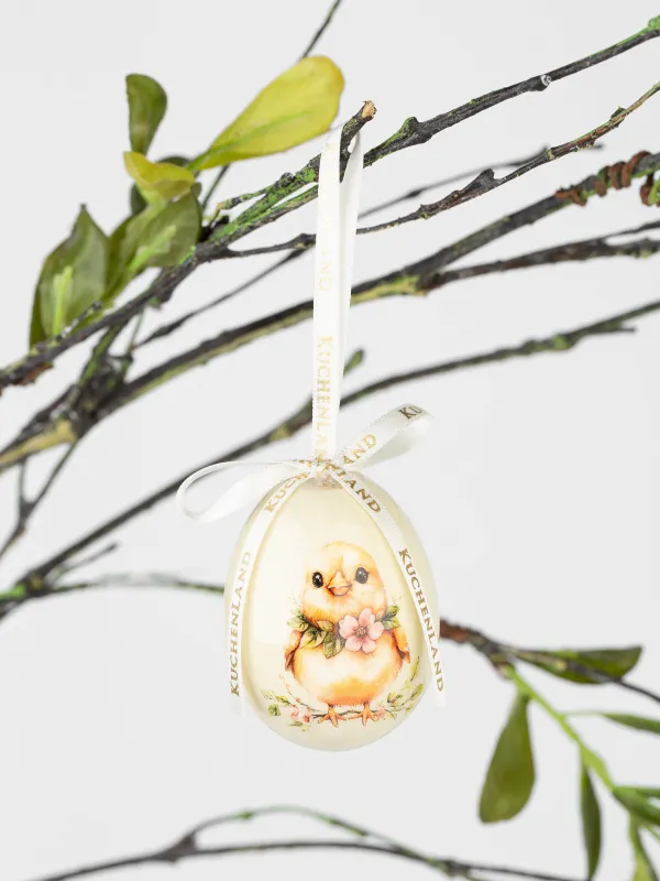 Подвеска, пасхальное яйцо, 6 см, пенопласт, Цыпленок, Easter, image-2