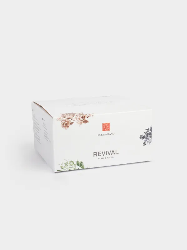 Пиала, 13х6 см, 400 мл, фарфор N, бело-золотистая, Пожелание, Revival, image-5