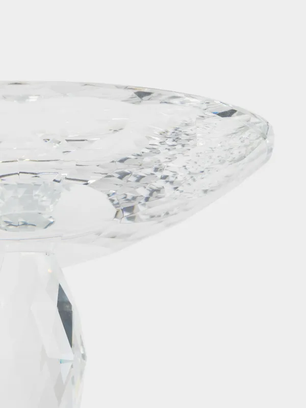 Аяқты ыдыс, 15х15 см, хрусталь шыны, Lux crystal, image-3