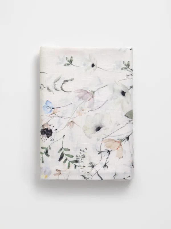 Дастархан, 170х250 см, полиэстер, сүт түстес, Көктемгі гүлдер, Flowery, image-9