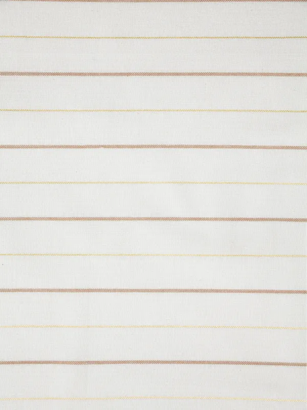 Асүйлік сүлгі, 40х60 см, 2 дана, мақта, ақ/сарғылт-қоңыр, Жолақтар/Гүлдер, Meadow, image-6