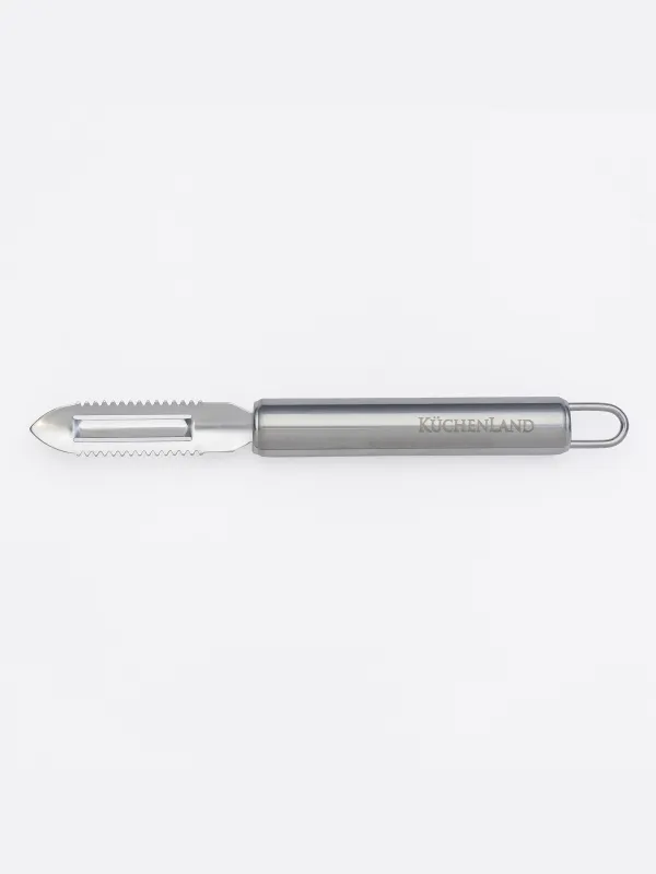 Пышақ жинағы, 6 зат, түпқоймада, көкөніс тазалағышпен/қайшымен, болат/пластик, Pascale, image-5