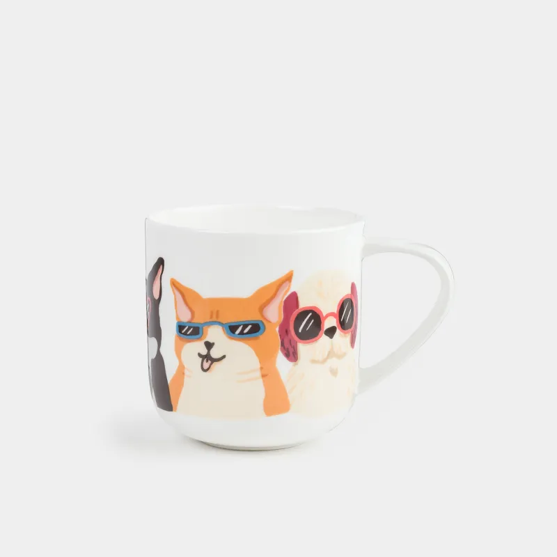 Кружка, 500 мл, Собаки в очках, Dog