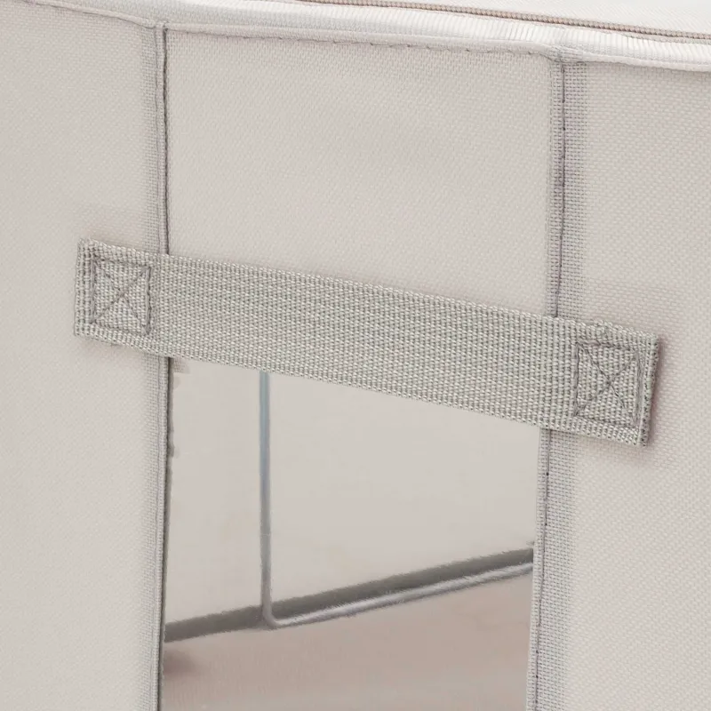 Заттарға арналған ұйымдастырушы- қорап, 50х40х22 см, найзағай, оксфорд, сұр, Pedant, image-3