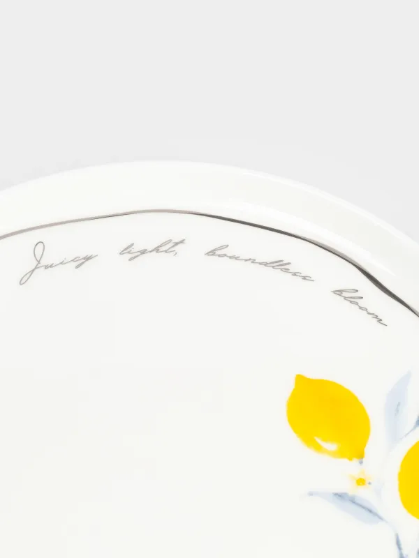 Тарелка закусочная, 24 см, Лимоны, Sicily, image-2