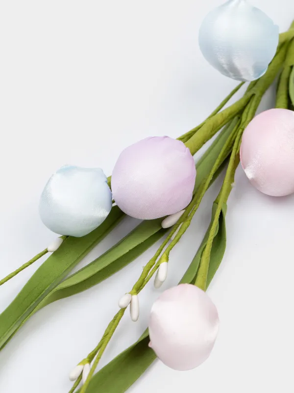 Ветка декоративная, 39 см, Пасхальные яйца, Flora Easter decor, image-1