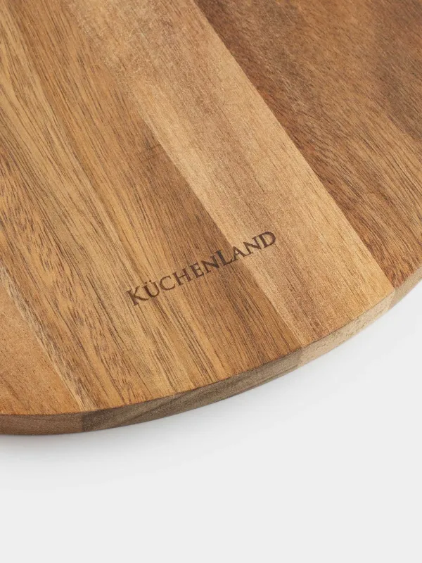 Доска разделочная, 30x23 см, дерево, Noble tree, image-2