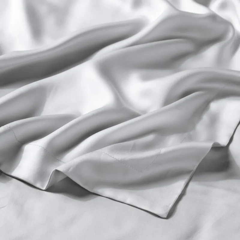 Наволочка, 50х70 см, 2 шт, тенсель 300 ТС, серая, Tencel, image-5