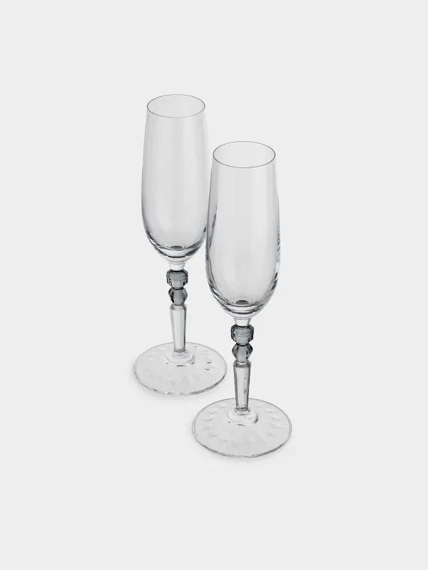 Шампан бокалы, 240 мл, 2 дана, хрусталь шыны, Perama, image-2