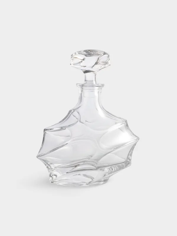 Вискиге арналған жиынтық, 4 тұлға, 5 зат, графин/көзілдірік, шыны P, бұйра, Peak, image-3