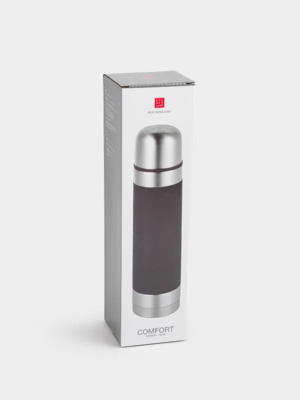 Термос, 700 мл, болат, қара, Comfort, image-5