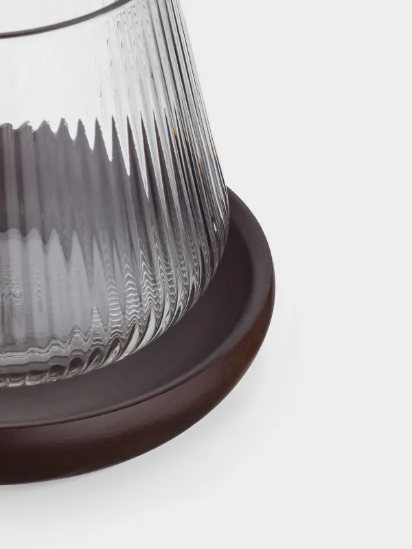 Саптыаяқ, 450 мл, тұғырда, шыны Б/ағаш, Ribby, image-3