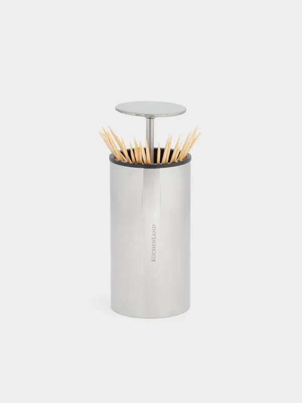 Тіс тазалағыш контейнері, 10 см, Болат, Classic, image-2