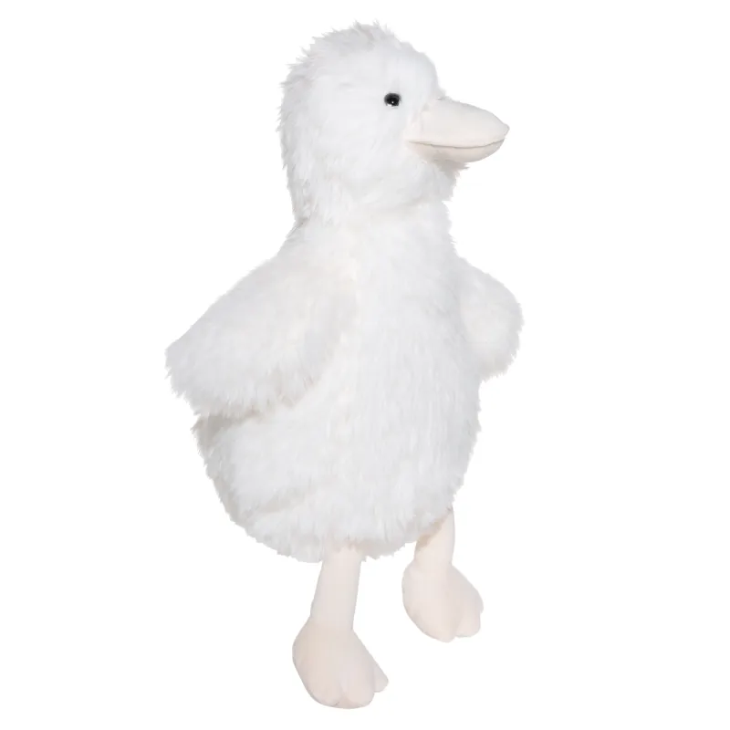 Игрушка, 40 см, мягкая, полиэстер, белая, Гусь, Goose, image-2