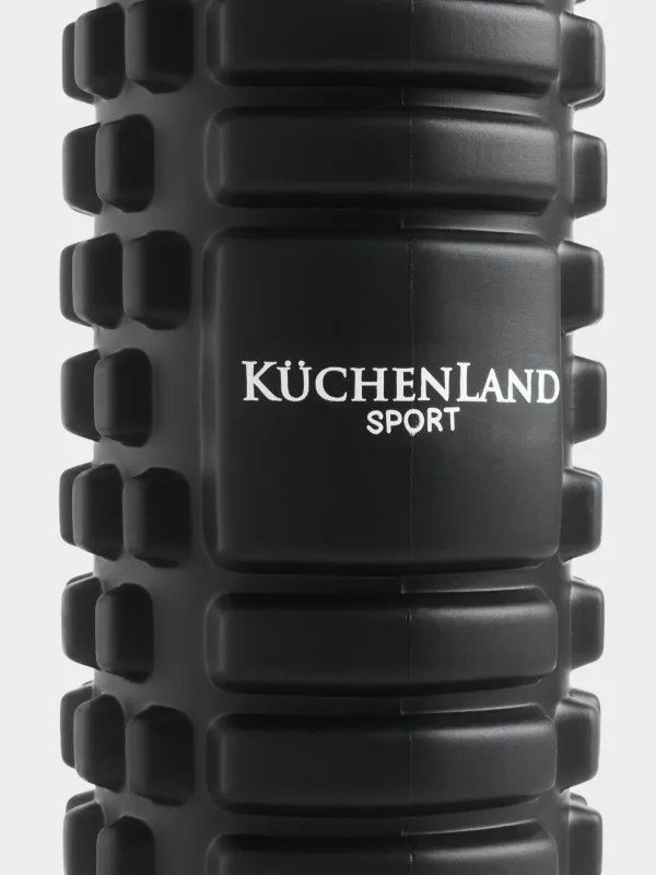 Массаж ролигі, 30 см, йога және фитнес, ЭВА, сарғылт-қоңыр, спорт, image-2