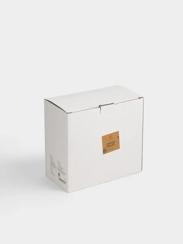 Мүсінше, 19 см, полирезин/металл, қоңыр және көк, Әтеш, Easter pullet, image-5