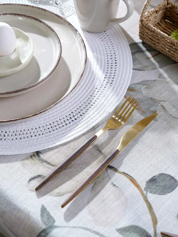 Нож столовый, 2 шт, сталь/пластик, золотисто-коричневый, матовый, Oslo gold, image-5